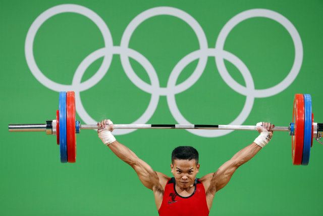 Nestor Colonia PH weightlifter Nestor Colonia falls short of Olympic medal