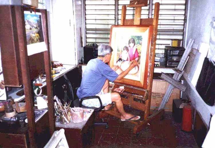 Nestor Leynes Biography of Nes LeynesPilipino Artist Painter Realist