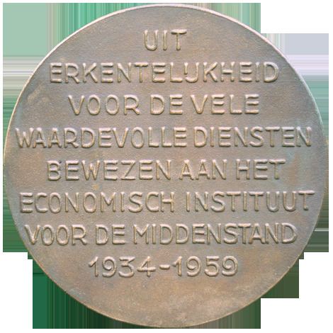 Netherlands Economic Medal Cabinet