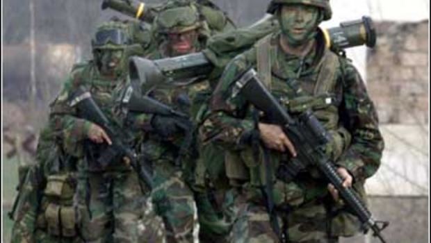 Netherlands Marine Corps Senate Drops Kosovo Pullback Threat Netherlands Marine corps and