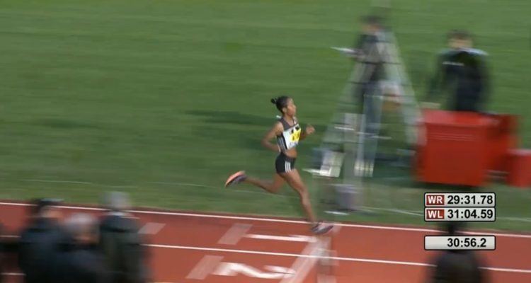 Netsanet Gudeta Ethiopian Athletes Netsanet Gudeta and Leul Gebresilase Clock World