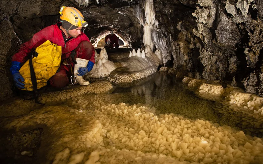 Nettlebed Cave In pictures Cavers explore New Zealand39s Nettlebed cave system