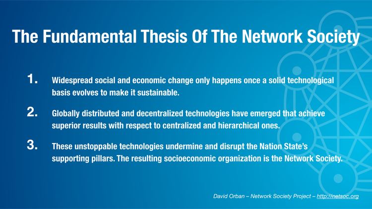 Network society The Fundamental Thesis Of The Network Society Network Society Project