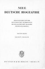 Neue Deutsche Biographie httpsuploadwikimediaorgwikipediacommonsthu