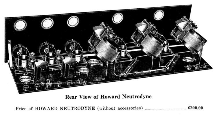Neutrodyne Antique Radio Forums View topic 1924 Howard Neutrodyne