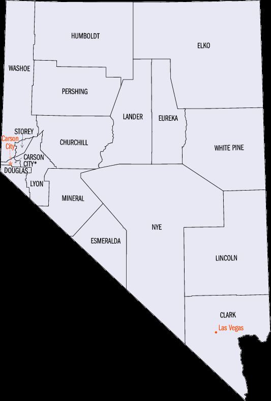 Nevada statistical areas