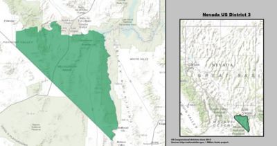 Nevada's 3rd congressional district Nevada39s 3rd congressional district Wikipedia