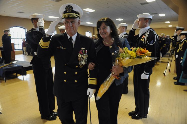 Nevin Carr FileUS Navy 111117NPO203394 Rear Adm Nevin Carr and his wife