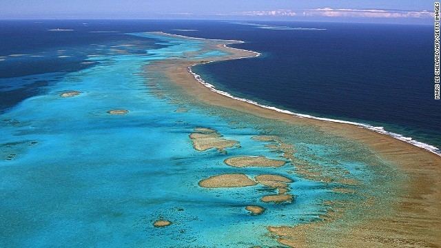 New Caledonian barrier reef GeoGarage New Caledonia39s new marine park Where biodiversity is