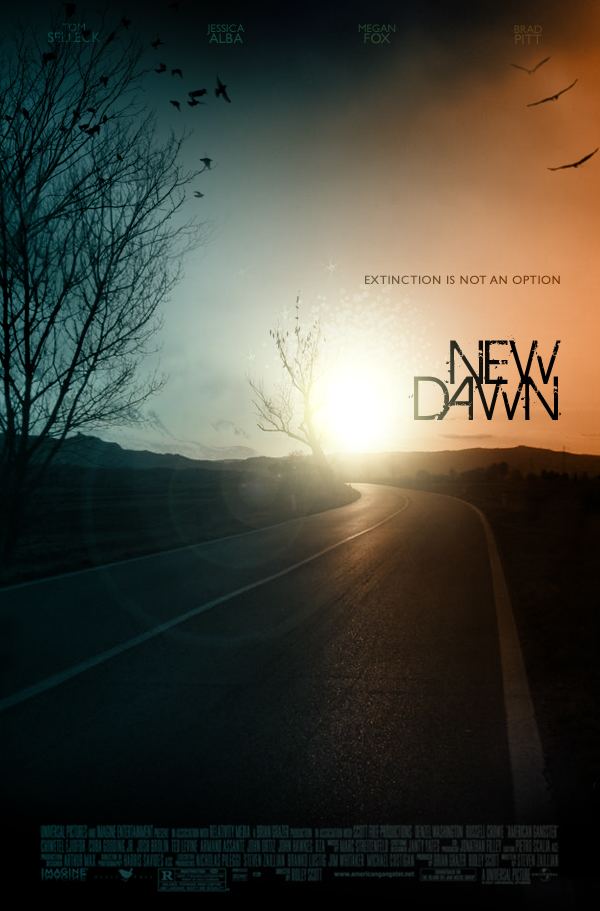 New Dawn (film) New Dawn Movie Posters excites the Portfolio of Simon C Page