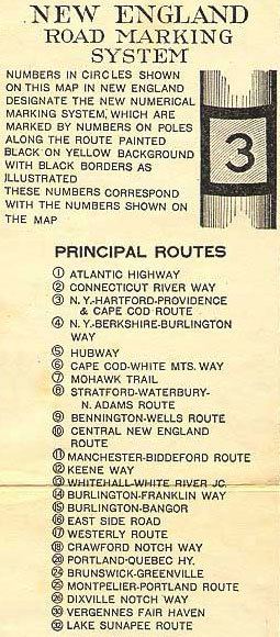 New England road marking system