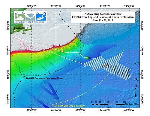 New England Seamounts Okeanos Explorer Expeditions NOAA Ship Okeanos Explorer New