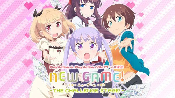 New Game! New Game The Challenge Stage teaser website opened Gematsu