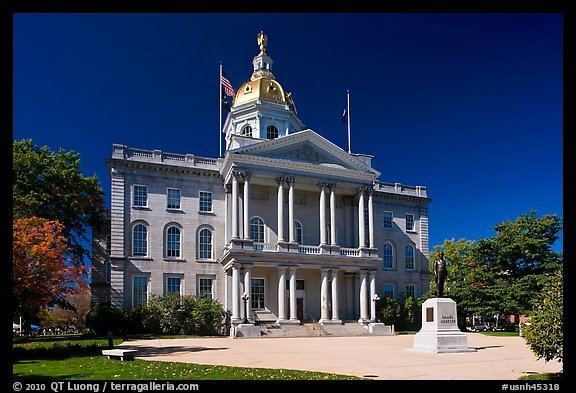 New Hampshire State House PicturePhoto New Hampshire state house Concord New Hampshire USA