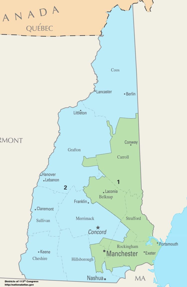 New Hampshire's congressional districts