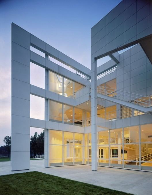 New Harmony's Atheneum AD Classics The Atheneum Richard Meier amp Partners Architects