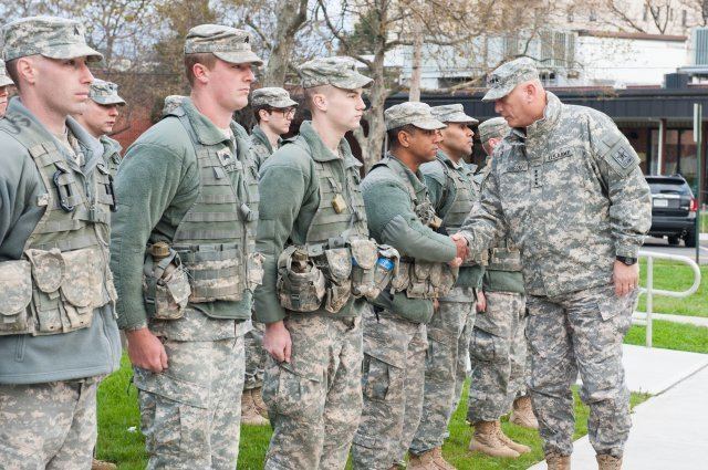 New Jersey Army National Guard Army Chief of Staff Tours DamageStricken New York City and New