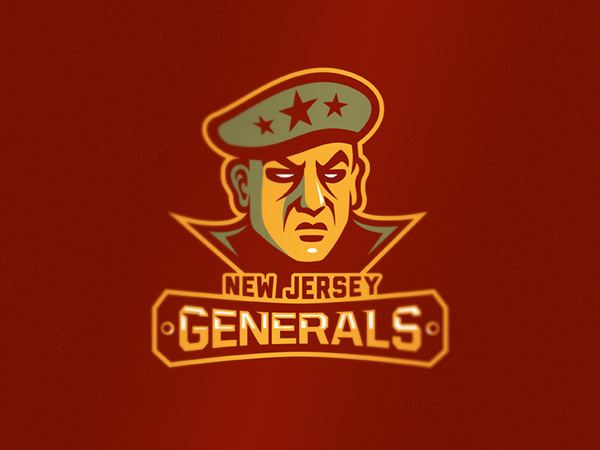 New Jersey Generals NEW JERSEY GENERALS LOGO on Behance