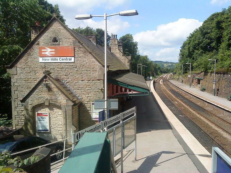 New Mills Central railway station