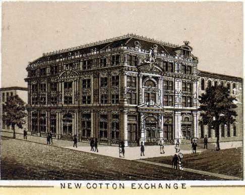 New Orleans Cotton Exchange FileNew Cotton Exchange New Orleans 1884jpg Wikimedia Commons