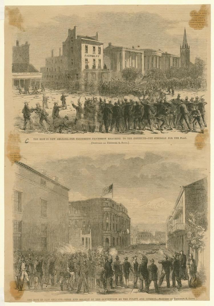 New Orleans riot An Absolute Massacre The 1866 Riot At The Mechanics39 Institute WWNO