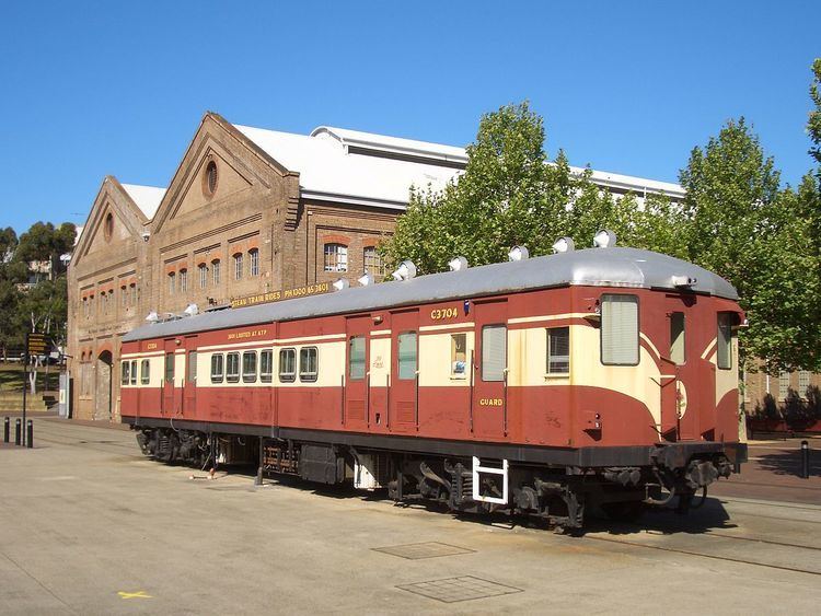 New South Wales Sputnik suburban carriage stock