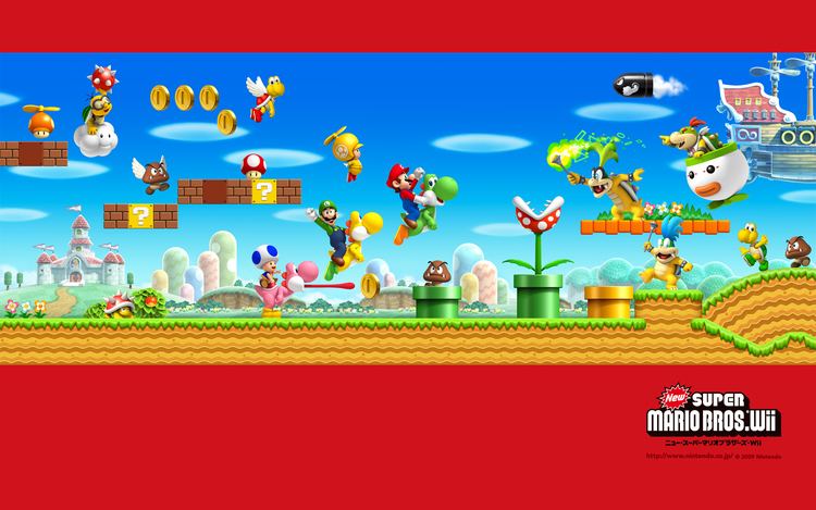 New Super Mario Bros. Wii TMK Downloads Images New Super Mario Bros Wii Wii
