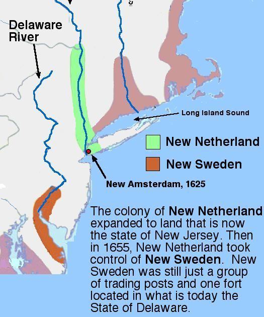 New Sweden New Netherland and New Sweden