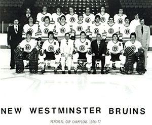 New Westminster Bruins Legends of Hockey Spotlight New Westminster Bruins 197478