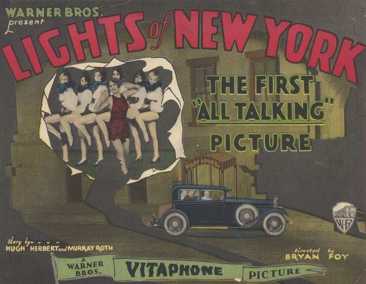 New York (1927 film) johnlink ranks LIGHTS OF NEW YORK 1928 johnlinkmovies