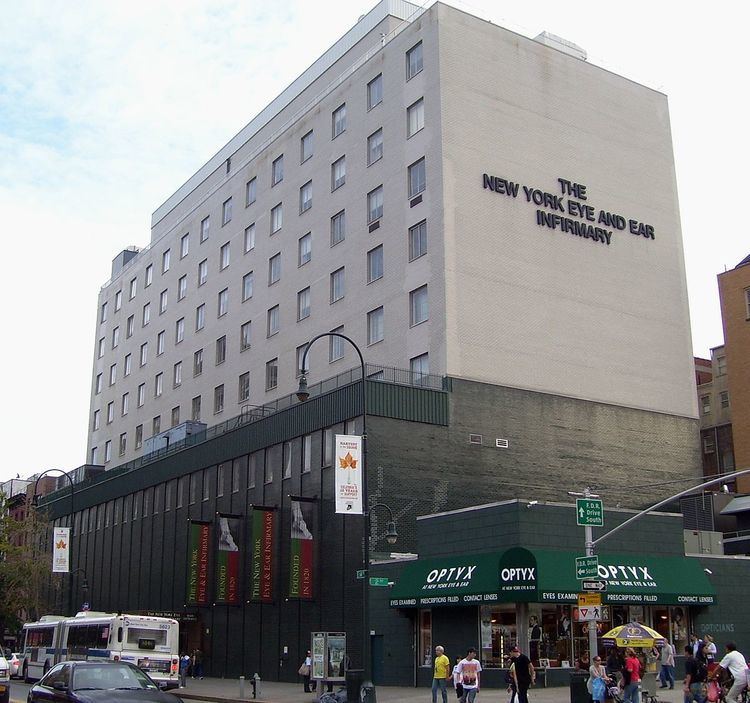 the new york eye and ear infirmary upper east side