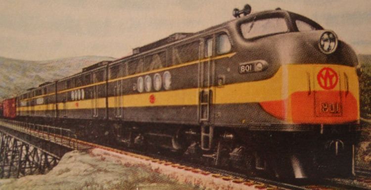 New York, Ontario and Western Railway FileNew York Ontario and Western EMD freight locomotive 1947JPG