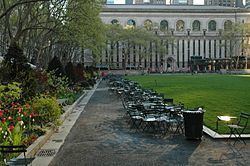 New York Public Library and Bryant Park httpsuploadwikimediaorgwikipediacommonsthu