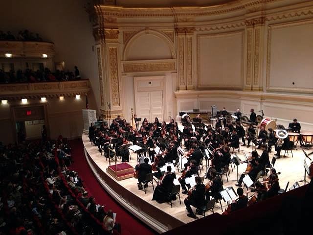 New York Youth Symphony New York Youth Symphony at Carnegie Hall One Man39s WorldOne Man39s