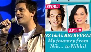 New Zealand Idol NZ Idol star Nik now living life as a woman Yahoo New Zealand