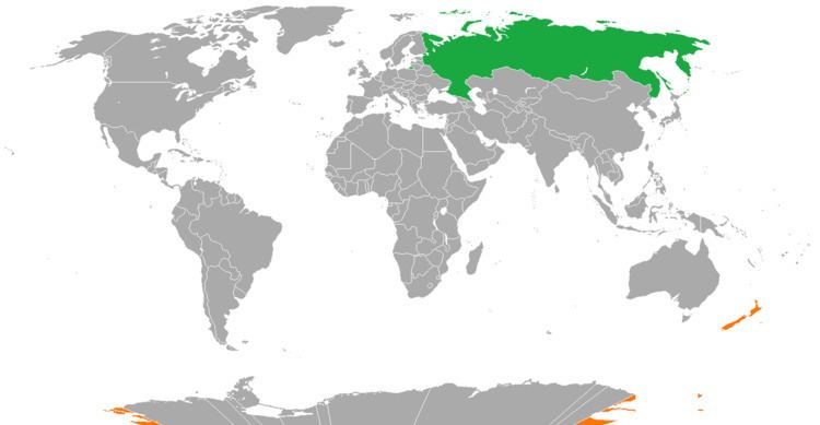 New Zealand–Russia relations