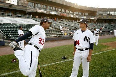 Edgardo Alfonzo, The former Mets star played in Newark in 2…, Newark  Bears