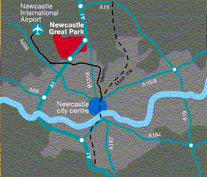 Newcastle Great Park Green belts Newcastle Great Pa