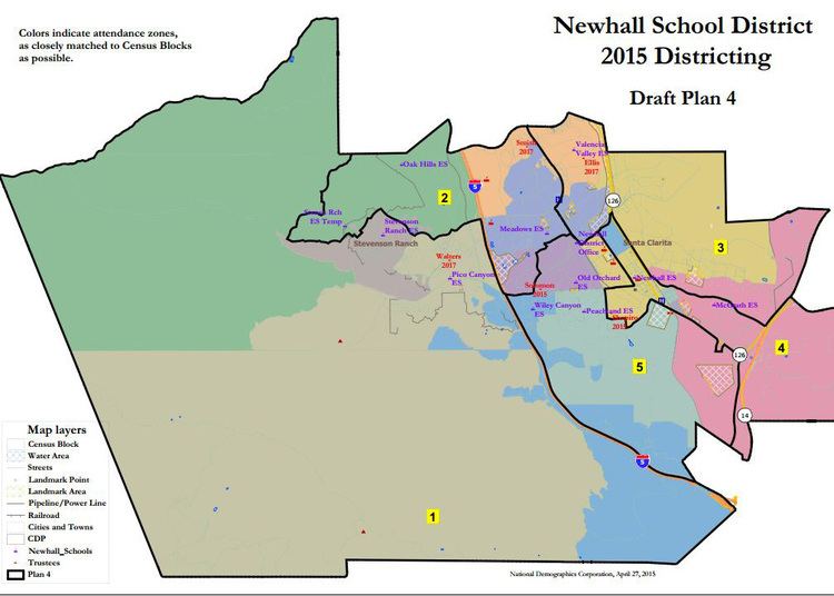 Newhall School District Newhall School District Approves Districts For Elections
