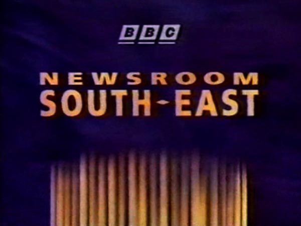 Newsroom South East TVARK BBC South East Early Years News 1992