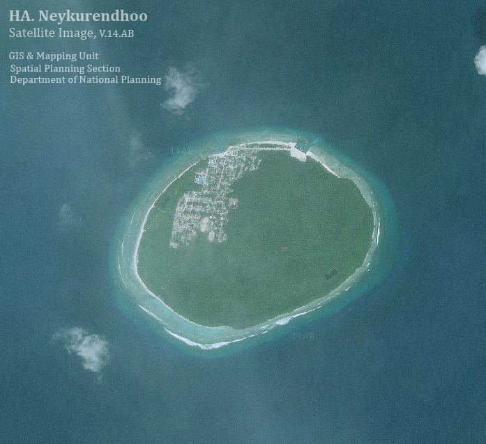 Neykurendhoo (Haa Dhaalu Atoll) planninggovmvatlassatelliteV14ABimagesDNP0