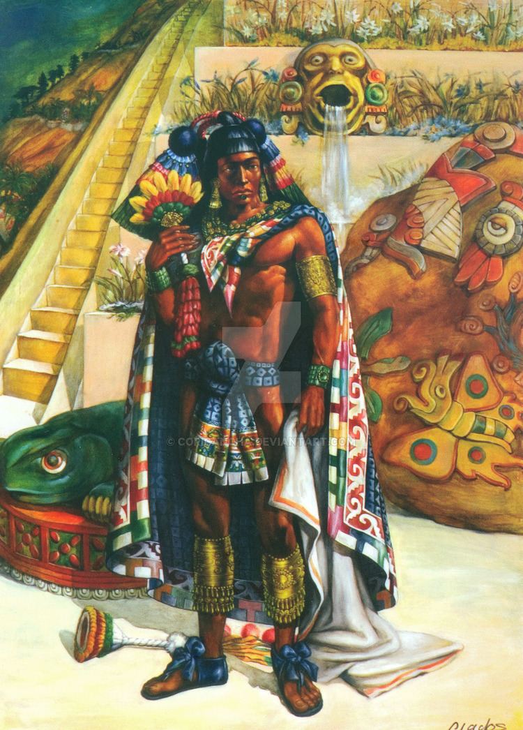 Nezahualpilli Nezahualpilli King of Texcoco AD 14641505 by coricancha