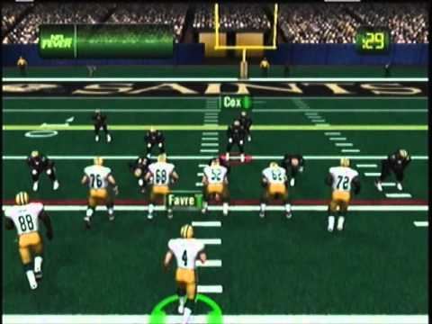 NFL Fever 2003 NFL Fever 2003 Multiplayer Gameplay XBOX Green Bay Packers at