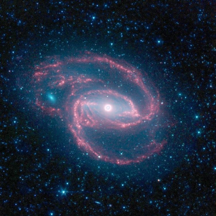 NGC 1097 The Coiled Galaxy NGC 1097 NASA Spitzer Space Telescope