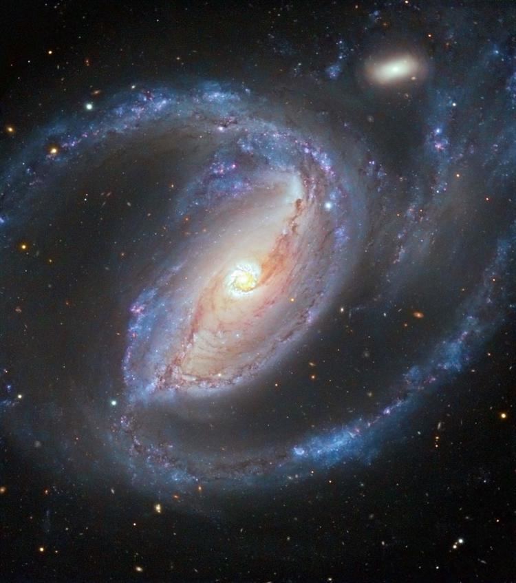 NGC 1097 Astronomers Measure Mass of Supermassive Black Hole in NGC 1097