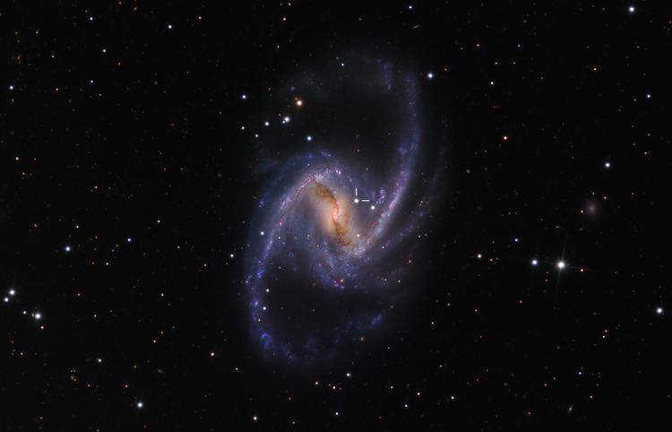 NGC 1365 APOD 2012 November 24 NGC 1365 Majestic Spiral with Supernova