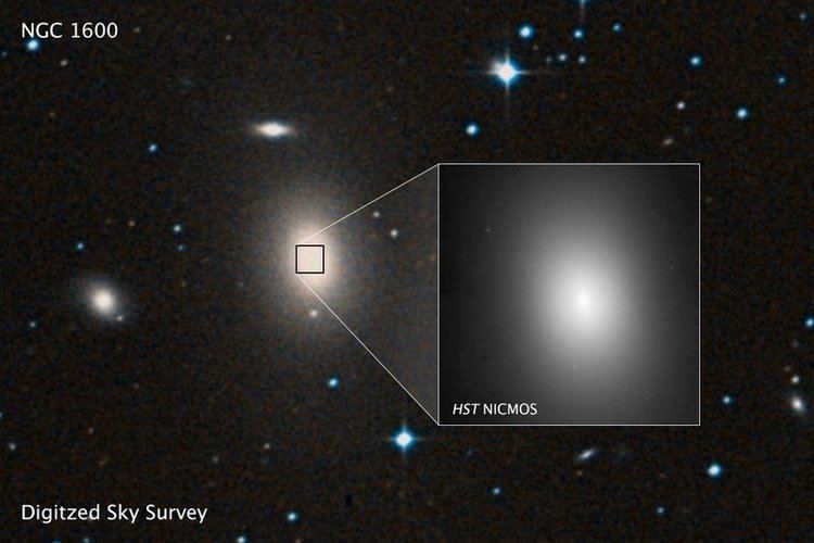 NGC 1600 Black hole in a lonely galaxy Max Planck Society