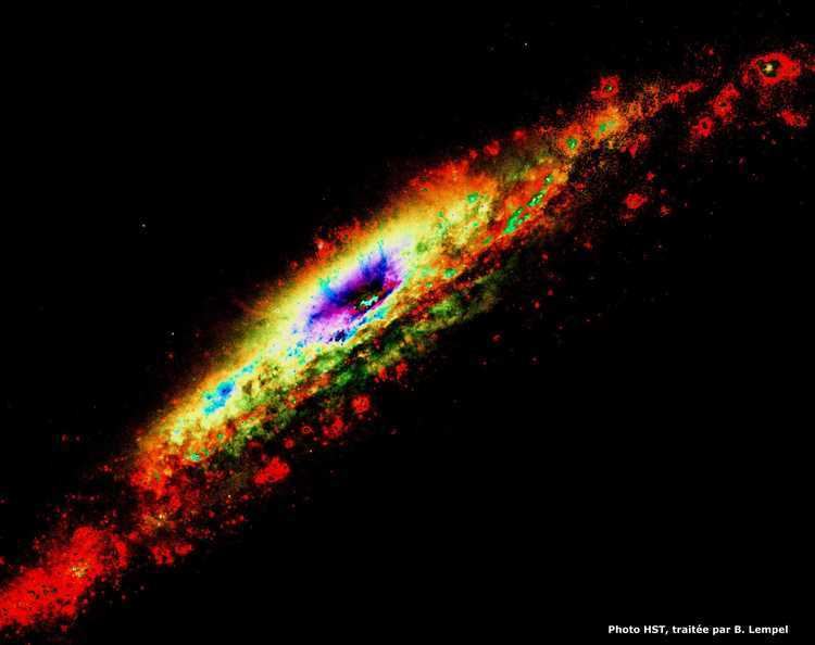 NGC 3079 Galactic Cauldron