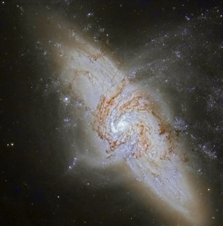 NGC 3314 NGC 3314 HST Astrophotography