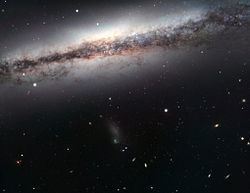 NGC 3628 httpsuploadwikimediaorgwikipediacommonsthu